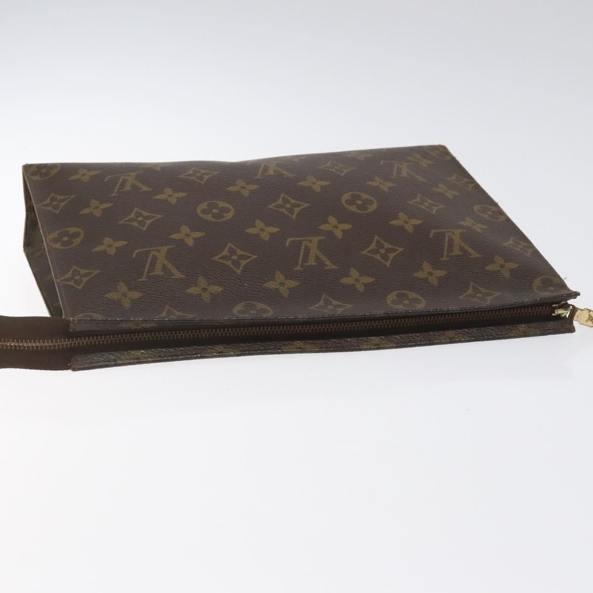 LOUIS VUITTON Monogram Posh Toilette 26 Pouch M47542 LV Auth MY355