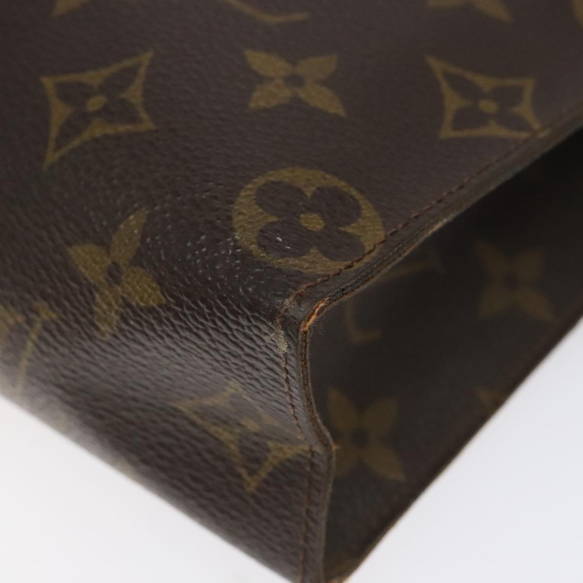 LOUIS VUITTON Monogram Posh Toilette 26 Pouch M47542 LV Auth MY355