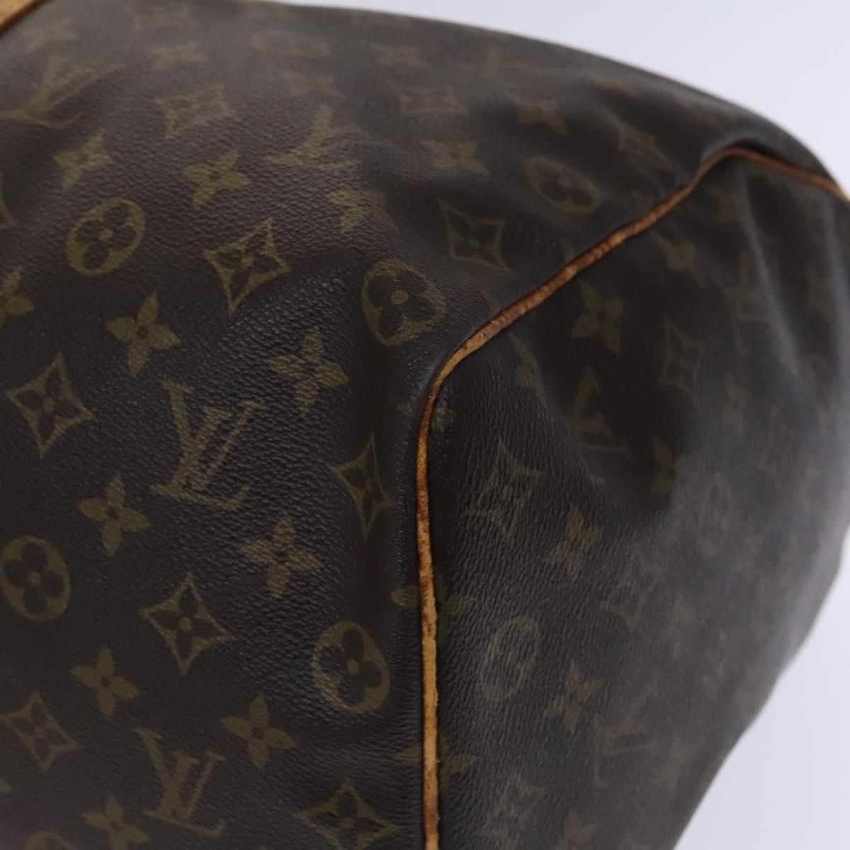 LOUIS VUITTON Monogram Keepall 50 Boston Bag M41426 LV Auth MY369