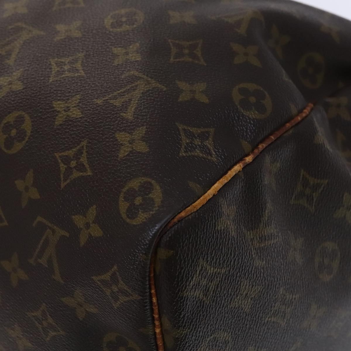 LOUIS VUITTON Monogram Keepall 50 Boston Bag M41426 LV Auth MY369