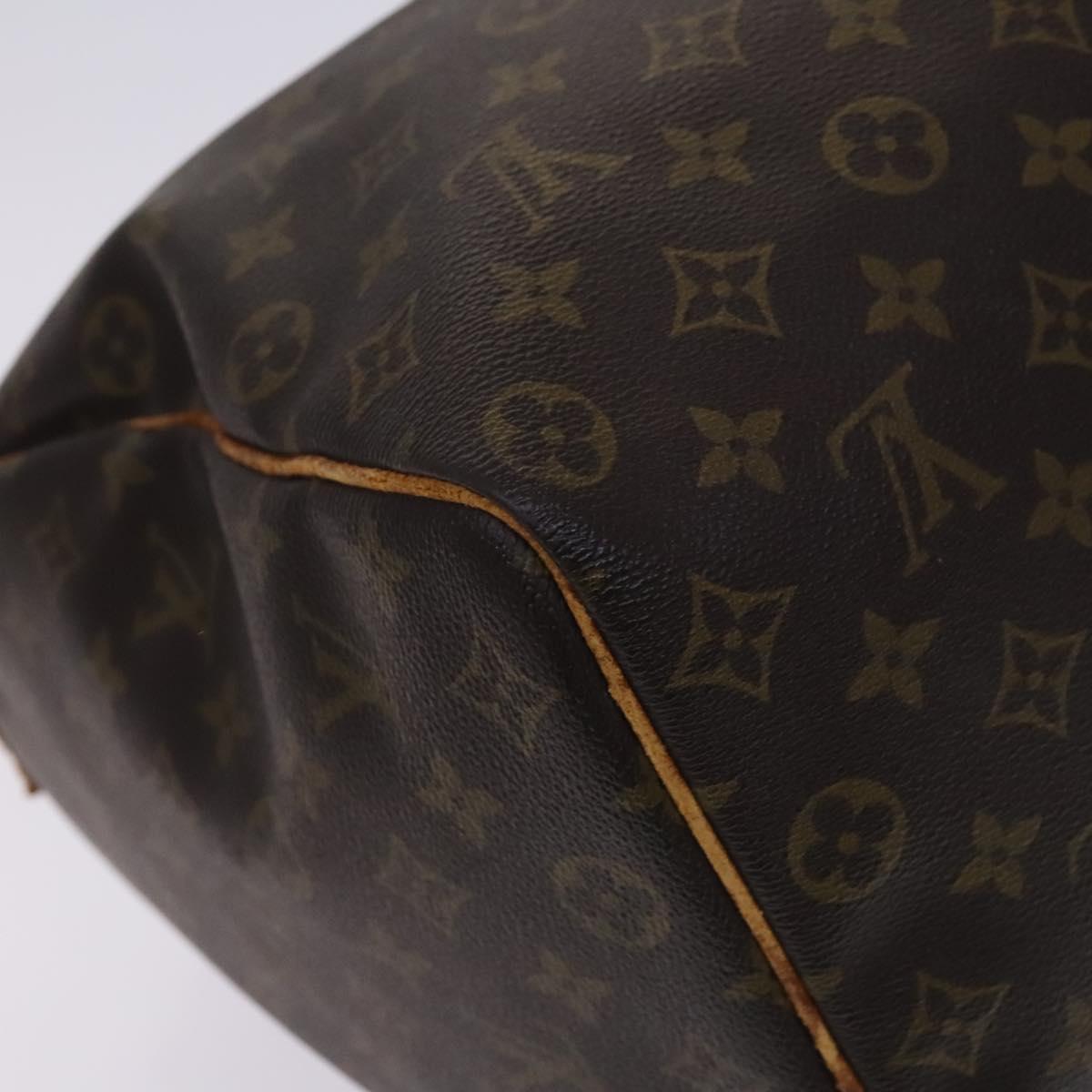 LOUIS VUITTON Monogram Keepall 50 Boston Bag M41426 LV Auth MY369