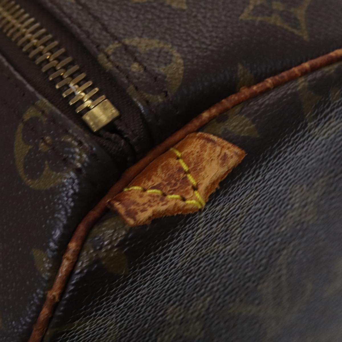 LOUIS VUITTON Monogram Keepall 50 Boston Bag M41426 LV Auth MY369