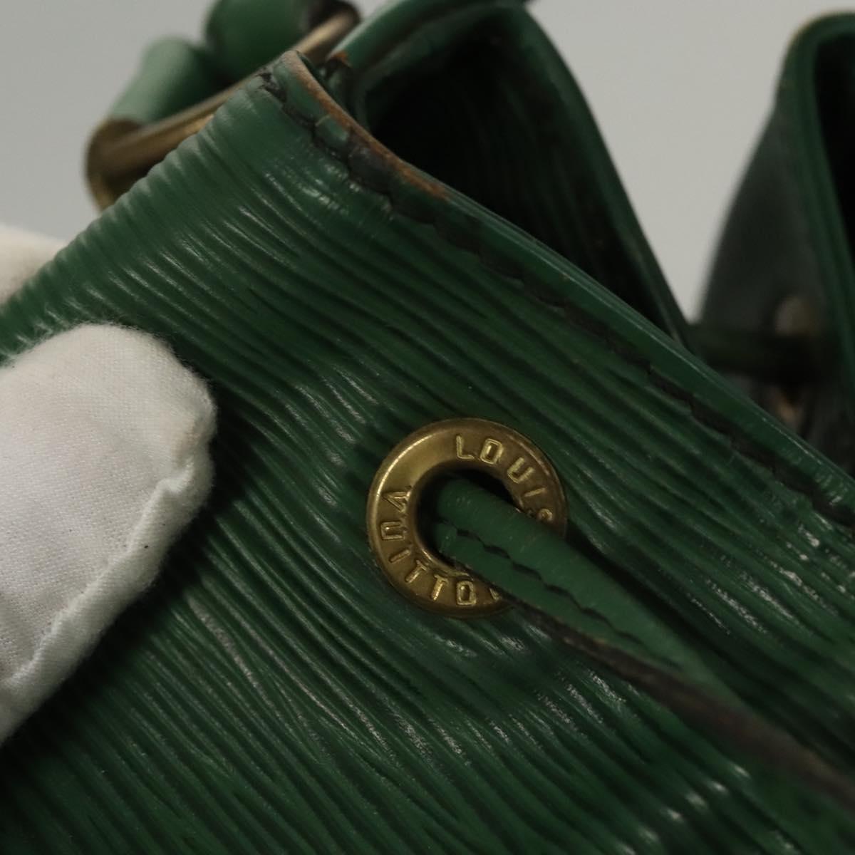 LOUIS VUITTON Epi Noe Shoulder Bag Green M44004 LV Auth MY449