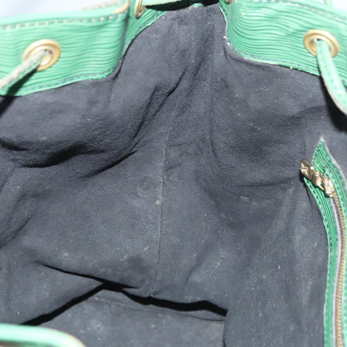 LOUIS VUITTON Epi Noe Shoulder Bag Green M44004 LV Auth MY449