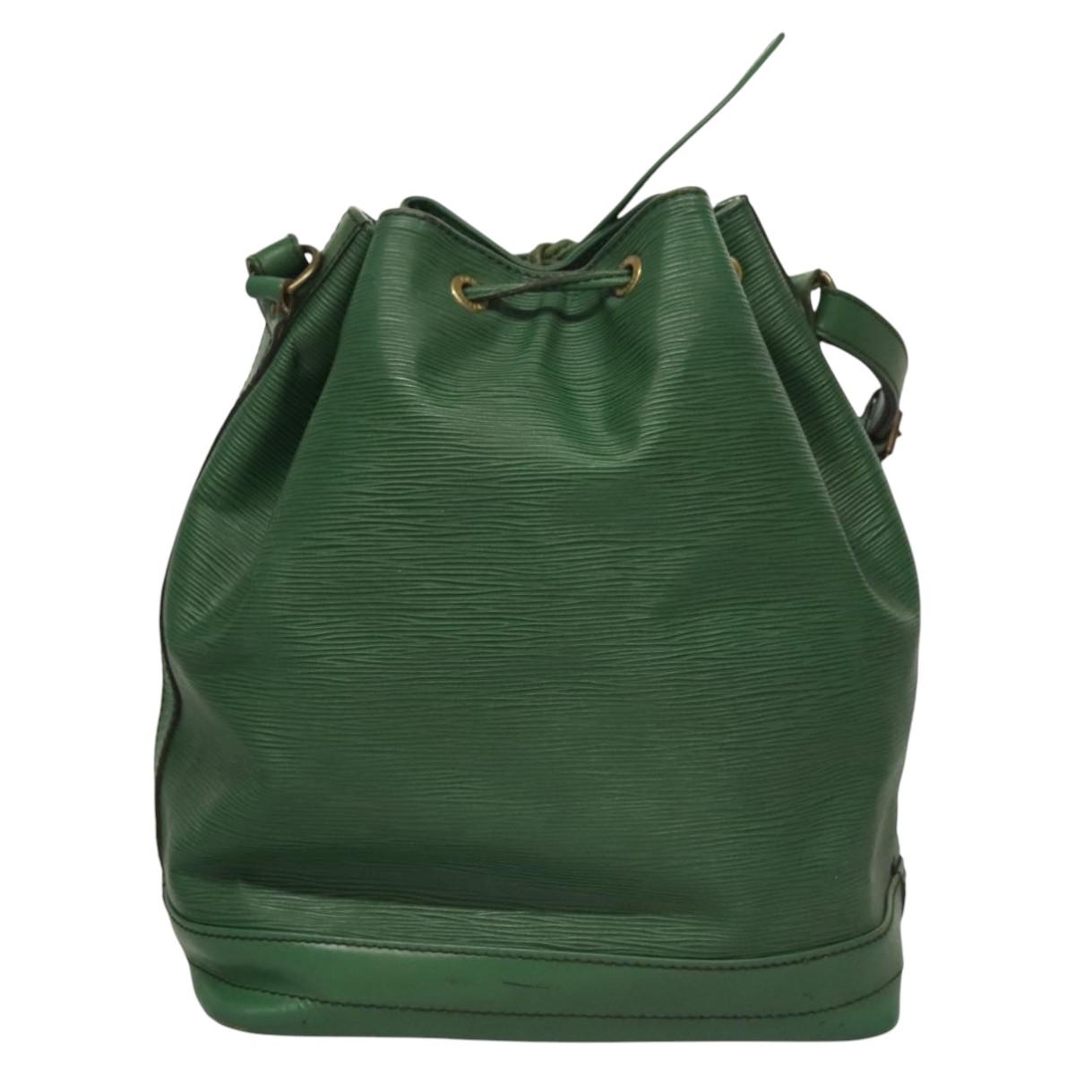 LOUIS VUITTON Epi Noe Shoulder Bag Green M44004 LV Auth MY449