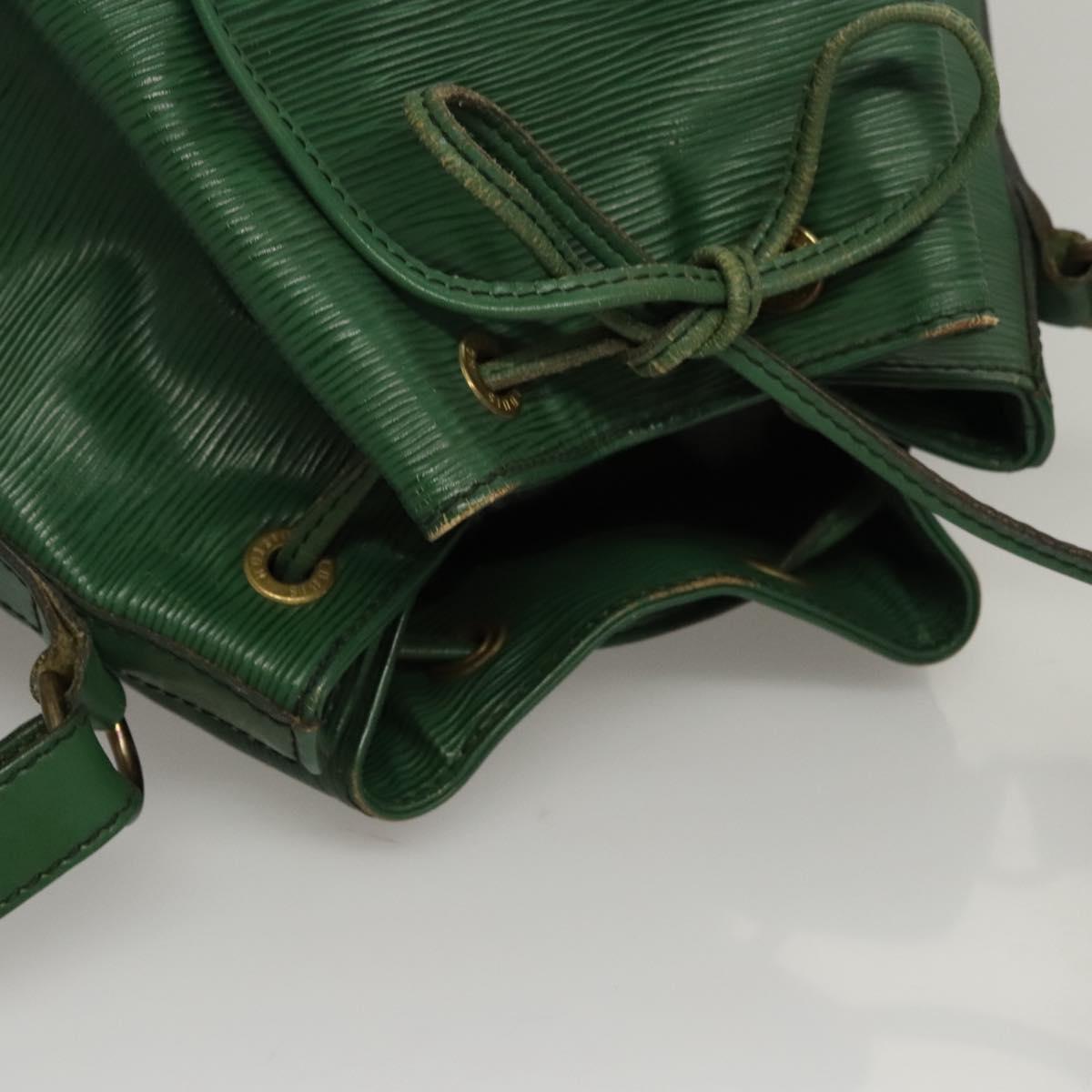 LOUIS VUITTON Epi Noe Shoulder Bag Green M44004 LV Auth MY449