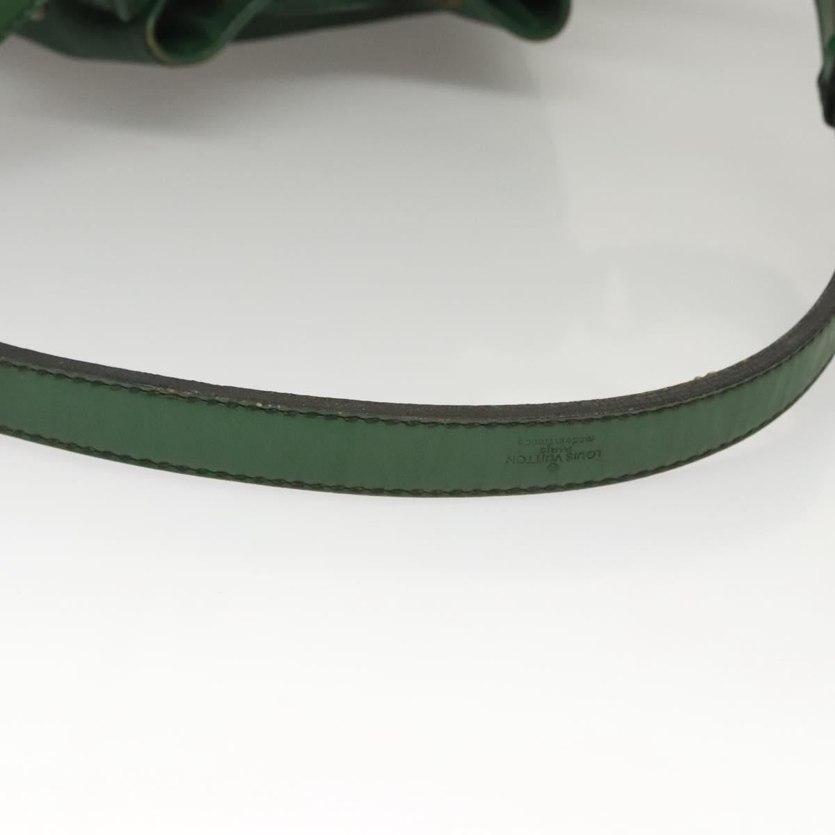 LOUIS VUITTON Epi Noe Shoulder Bag Green M44004 LV Auth MY449