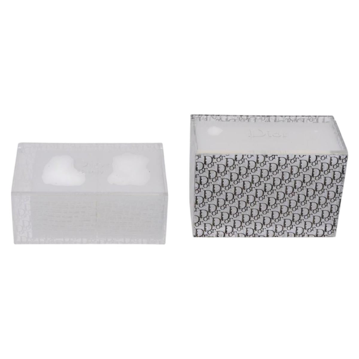 Christian Dior Clear Case plastic 2Set Clear Auth MY472