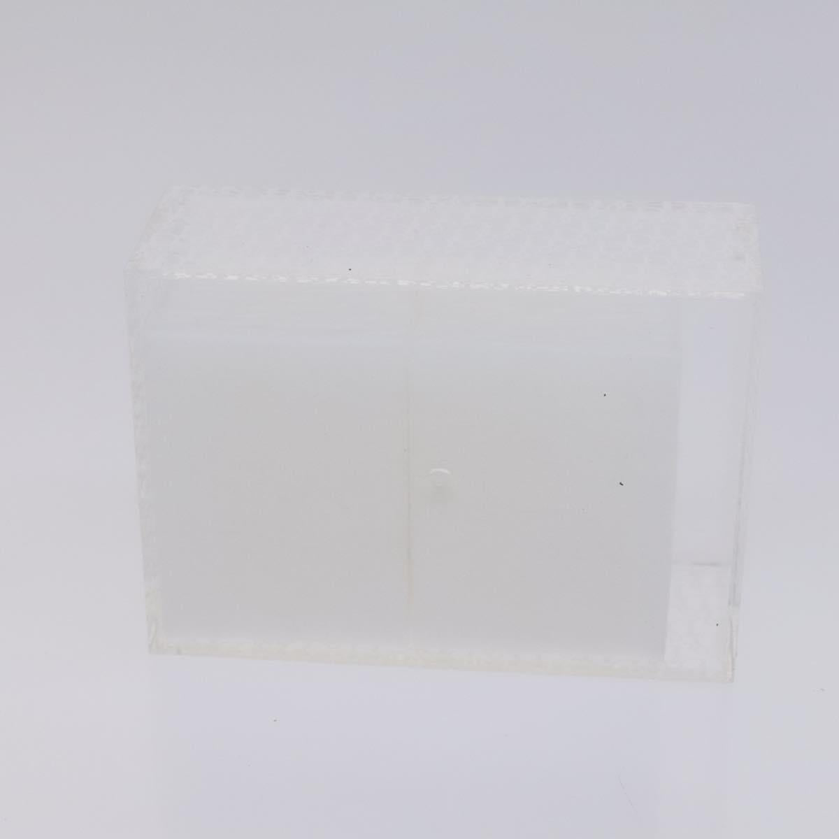 Christian Dior Clear Case plastic 2Set Clear Auth MY472