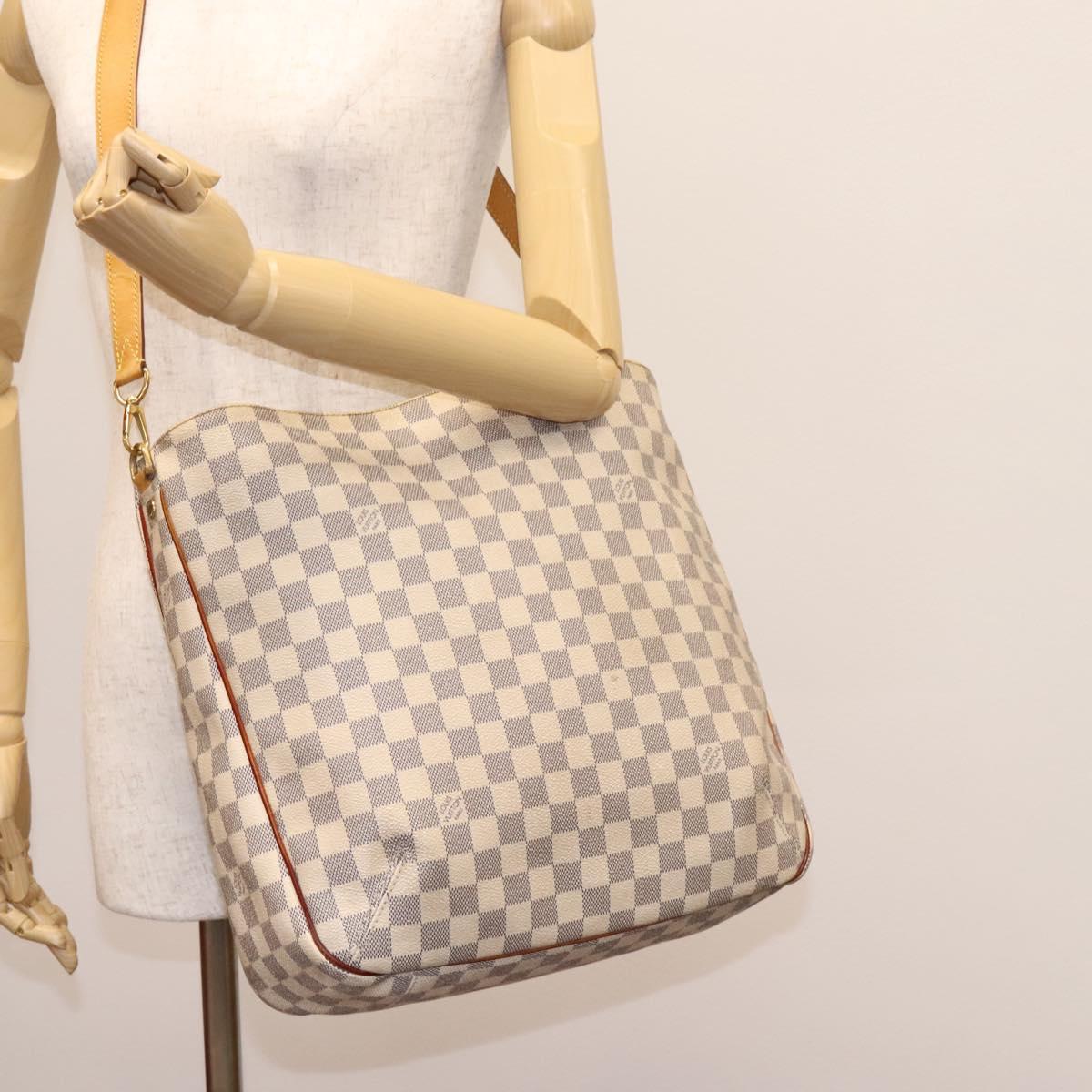 LOUIS VUITTON Damier Azur Sophie Shoulder Bag 2way N41216 LV Auth MY482