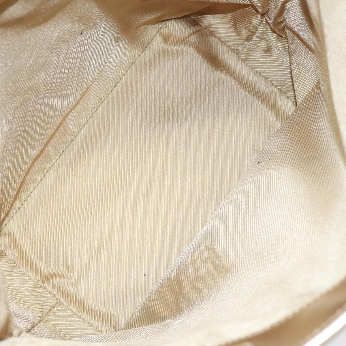 GUCCI GG Canvas Tote Bag Gold 002 1099 Auth nb079