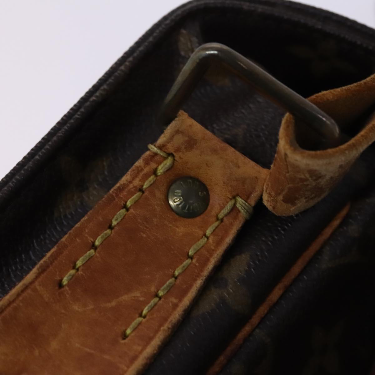 LOUIS VUITTON Monogram Cartouchiere GM Shoulder Bag M51252 LV Auth nb088