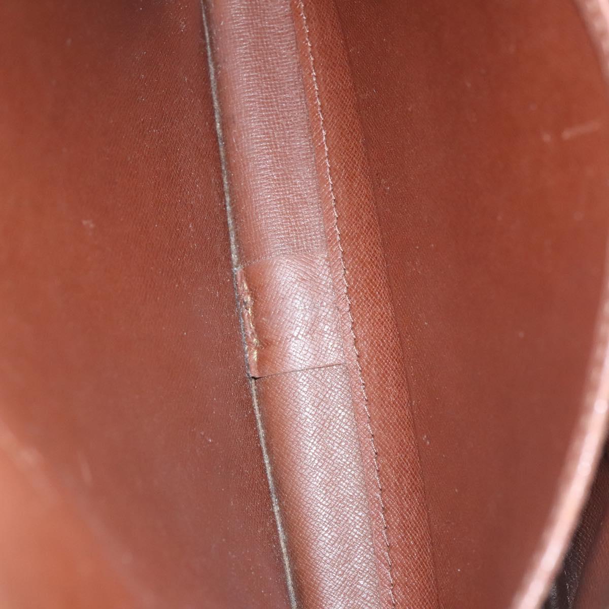 LOUIS VUITTON Monogram Cartouchiere GM Shoulder Bag M51252 LV Auth nb088