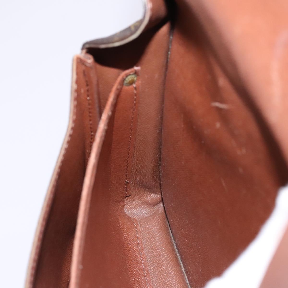 LOUIS VUITTON Monogram Cartouchiere GM Shoulder Bag M51252 LV Auth nb088