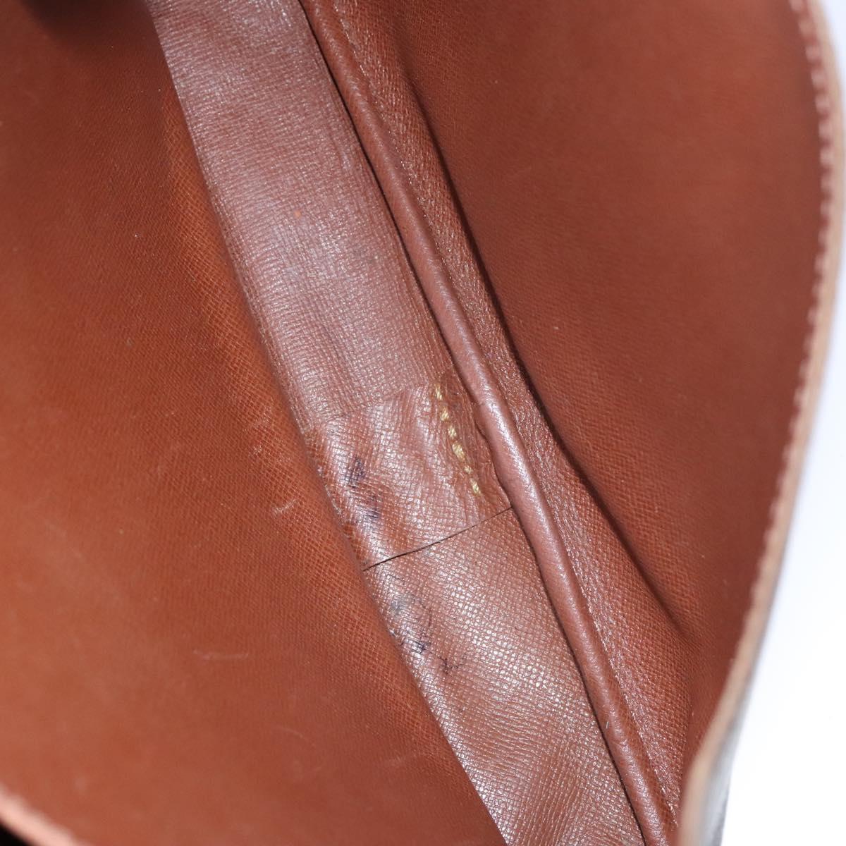 LOUIS VUITTON Monogram Cartouchiere GM Shoulder Bag M51252 LV Auth nb088