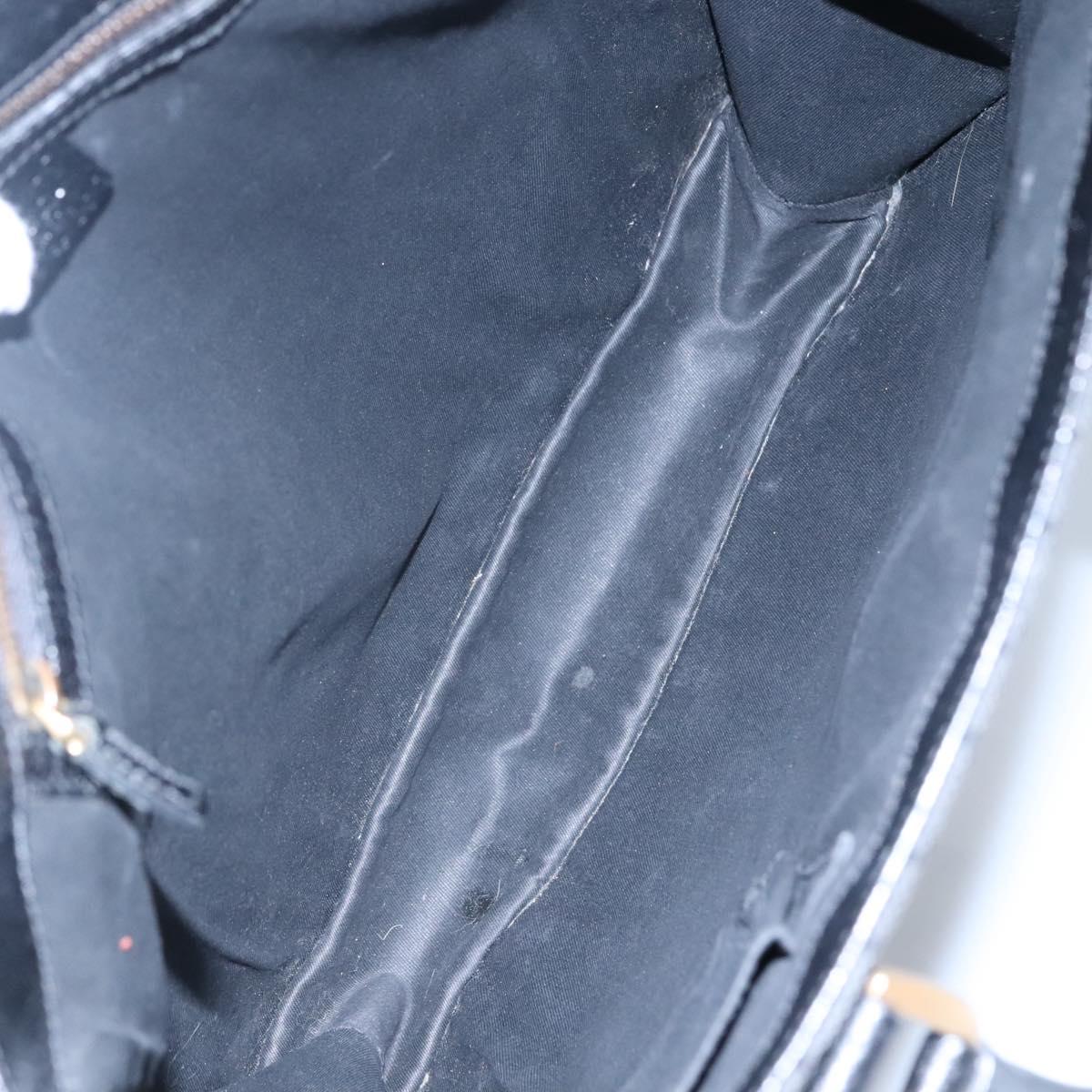 GUCCI GG Canvas Tote Bag Black 120898 Auth nb109