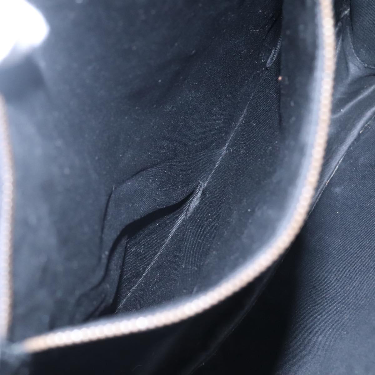 GUCCI GG Canvas Tote Bag Black 120898 Auth nb109