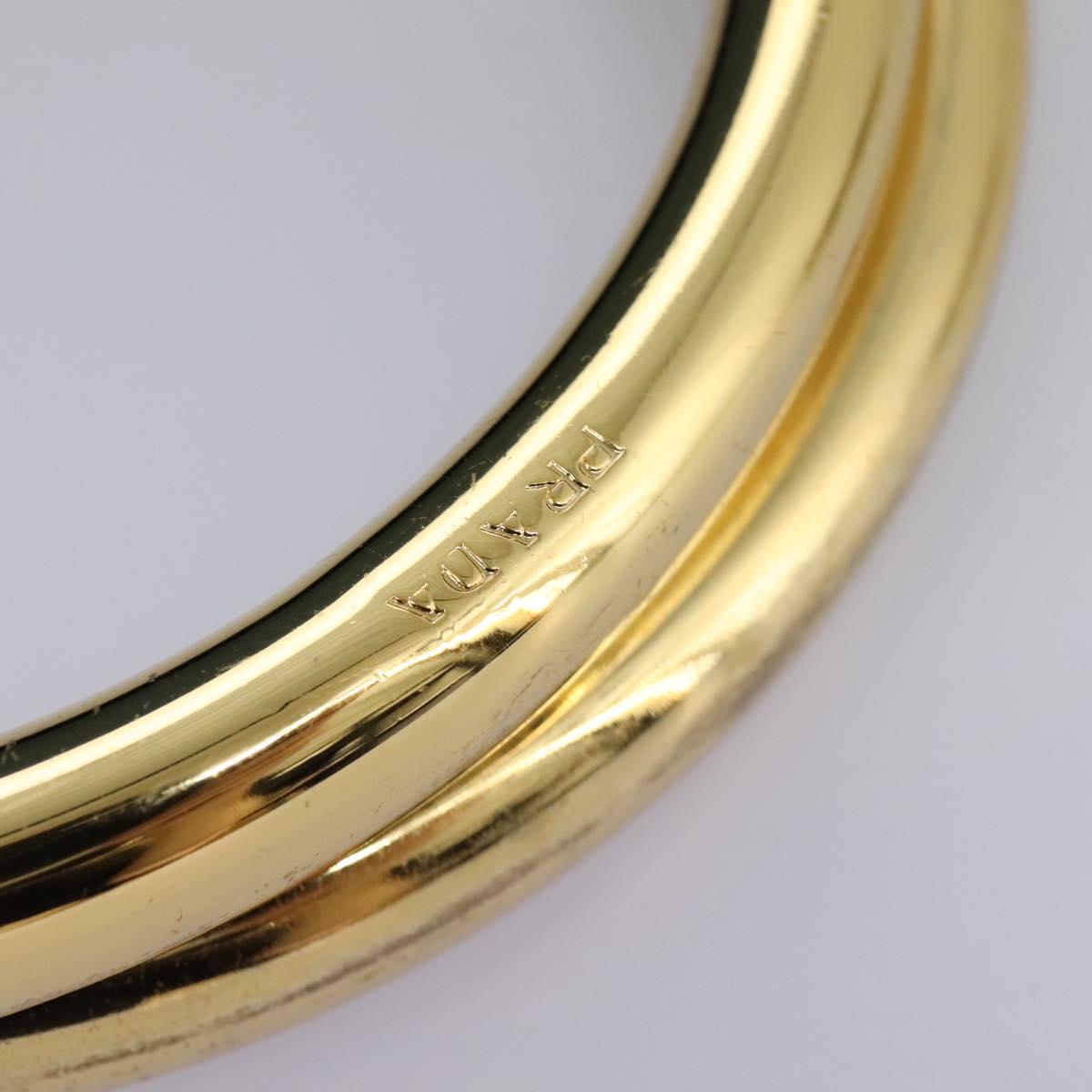 PRADA Hand Bag Nylon Khaki Auth nb125