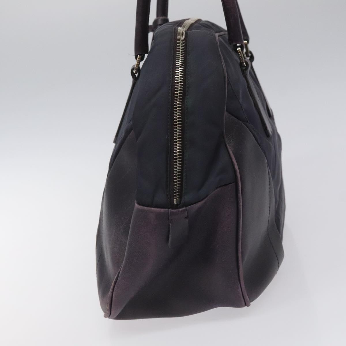 PRADA Shoulder Bag Nylon Purple Auth nb139V