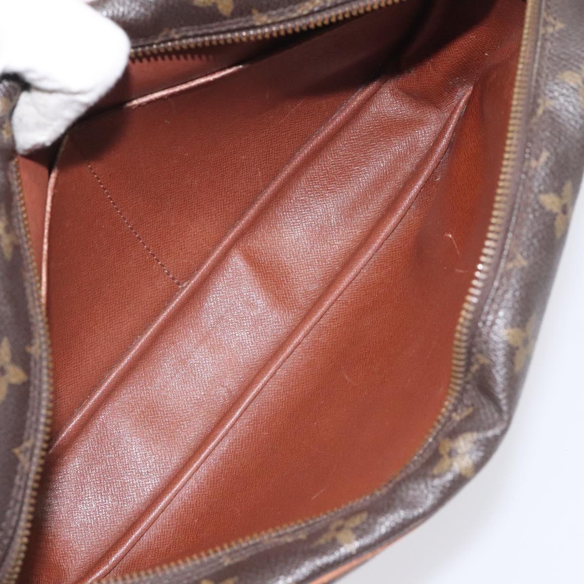 LOUIS VUITTON Monogram Compiegne 28 Clutch Bag M51845 LV Auth nb148