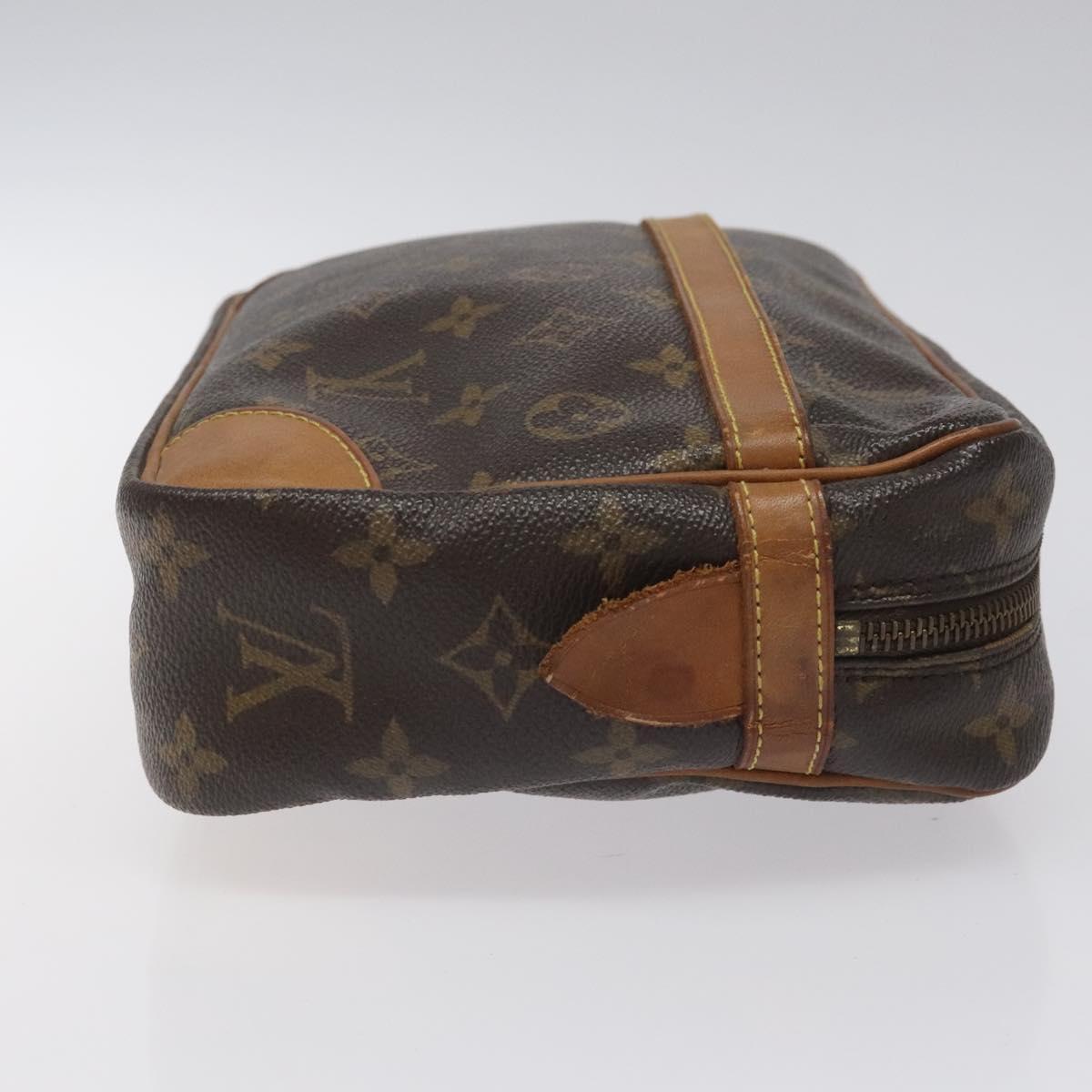 LOUIS VUITTON Monogram Compiegne 28 Clutch Bag M51845 LV Auth nb148