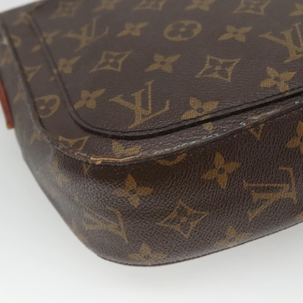 LOUIS VUITTON Monogram Saint Cloud GM Shoulder Bag M51242 LV Auth nb150