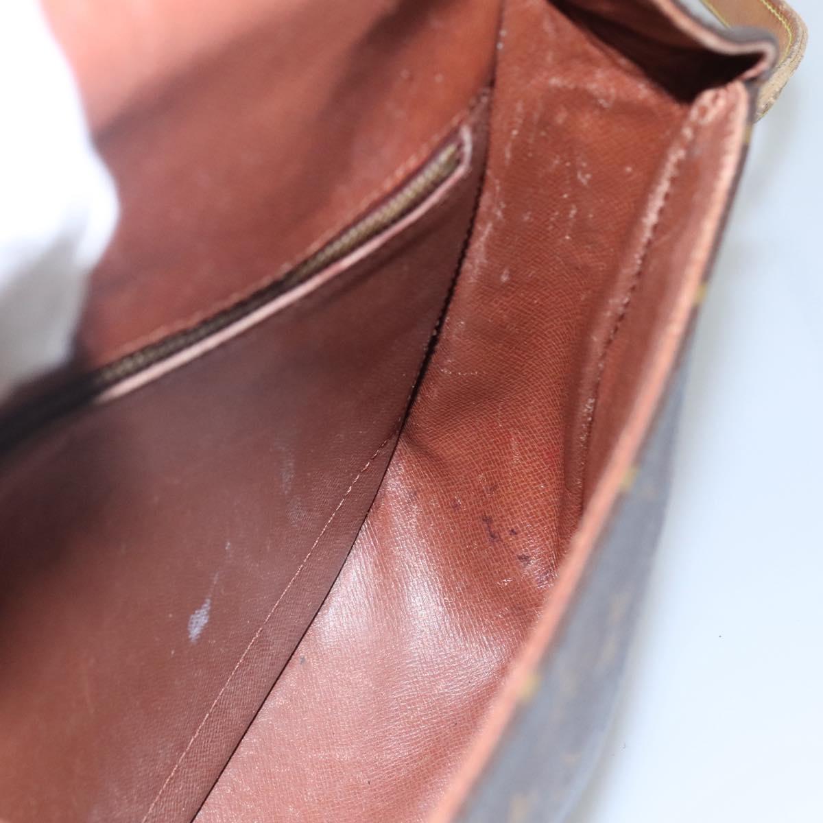 LOUIS VUITTON Monogram Saint Cloud GM Shoulder Bag M51242 LV Auth nb150