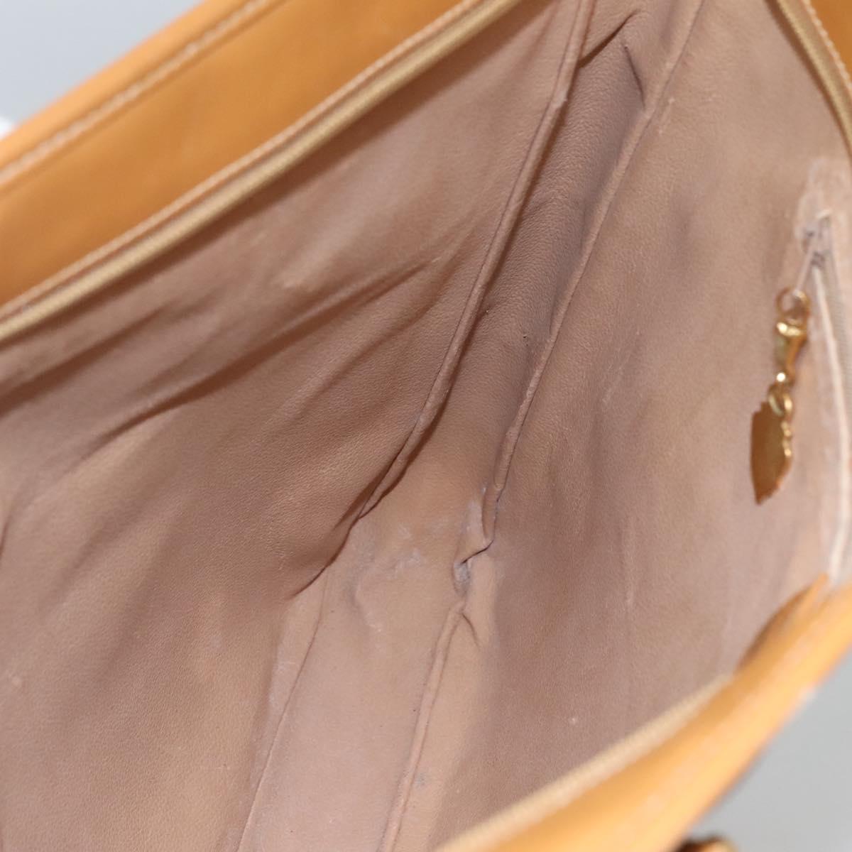 GUCCI Micro GG Supreme Tote Bag PVC Brown 002 39 0149 Auth nb176