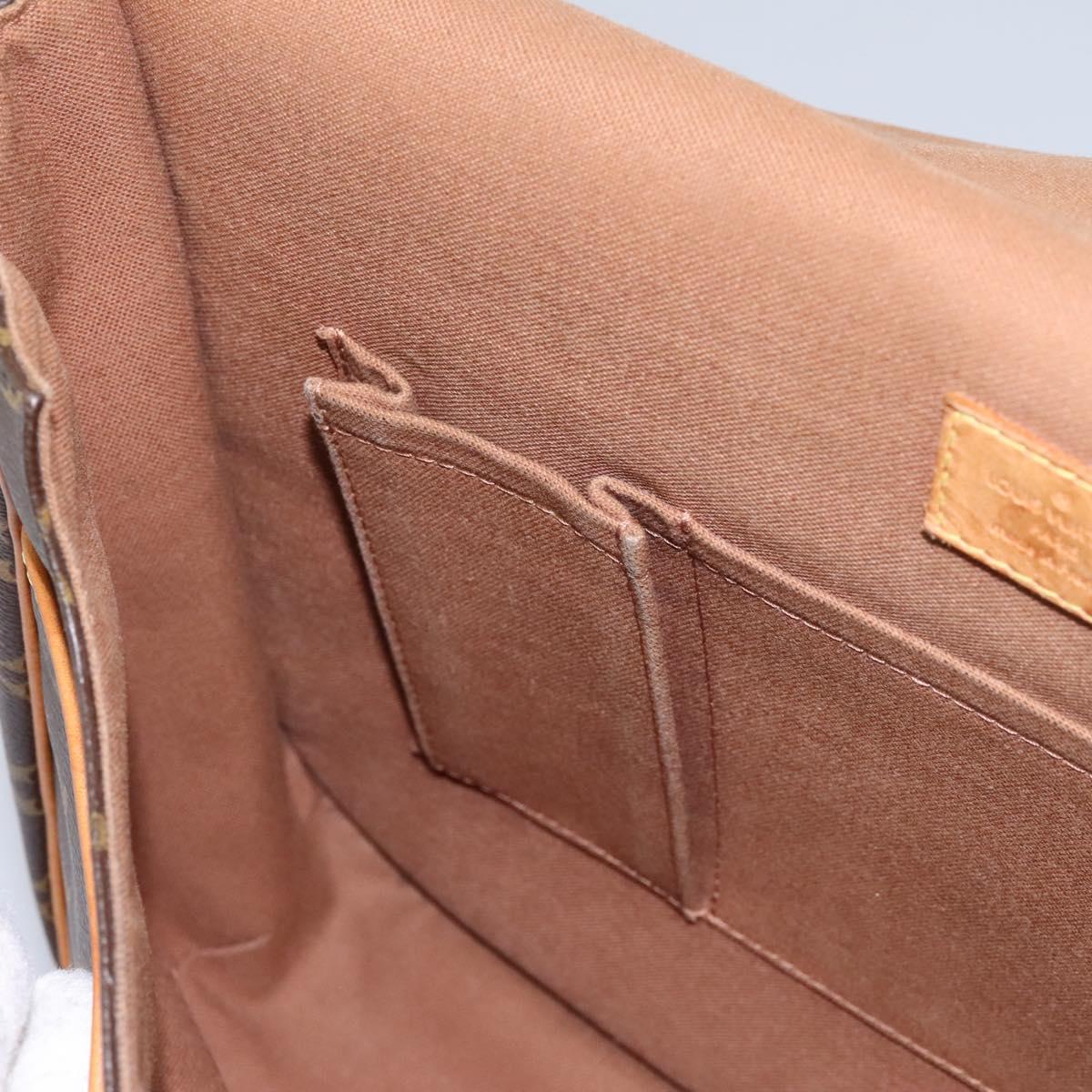 LOUIS VUITTON Monogram Messenger BosphoreGM Shoulder Bag M40105 LV Auth nb182