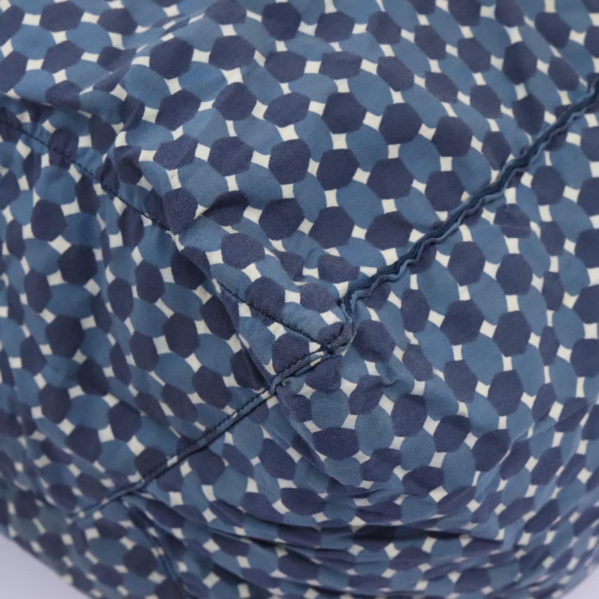 PRADA Tote Bag Nylon Blue Auth nb209