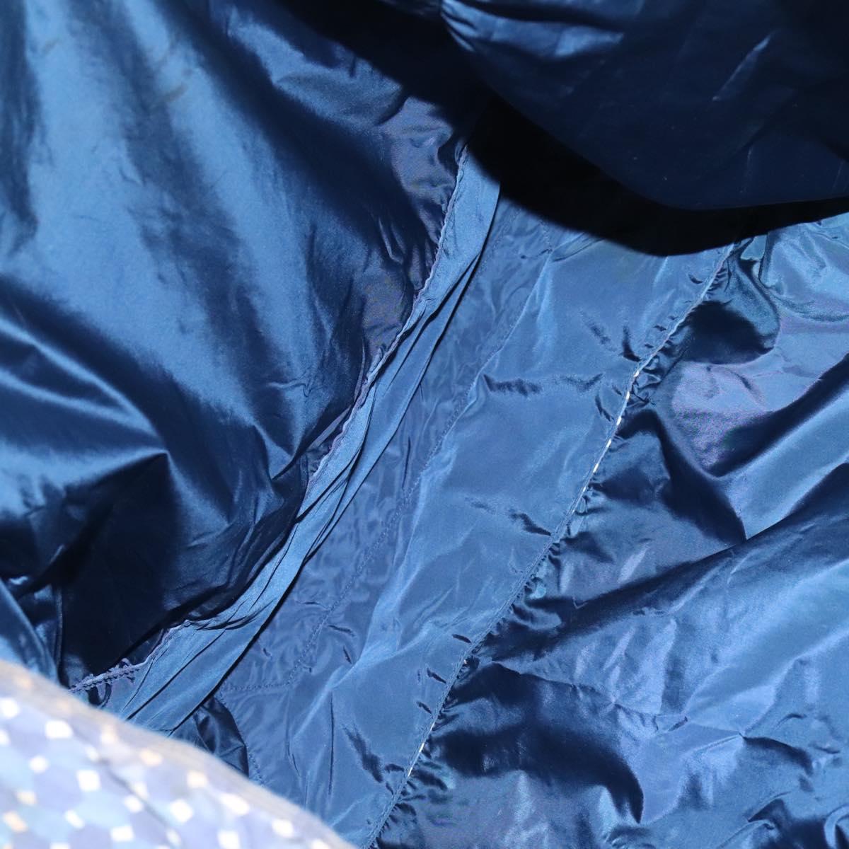 PRADA Tote Bag Nylon Blue Auth nb209