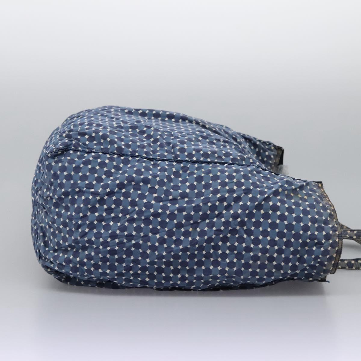 PRADA Tote Bag Nylon Blue Auth nb209