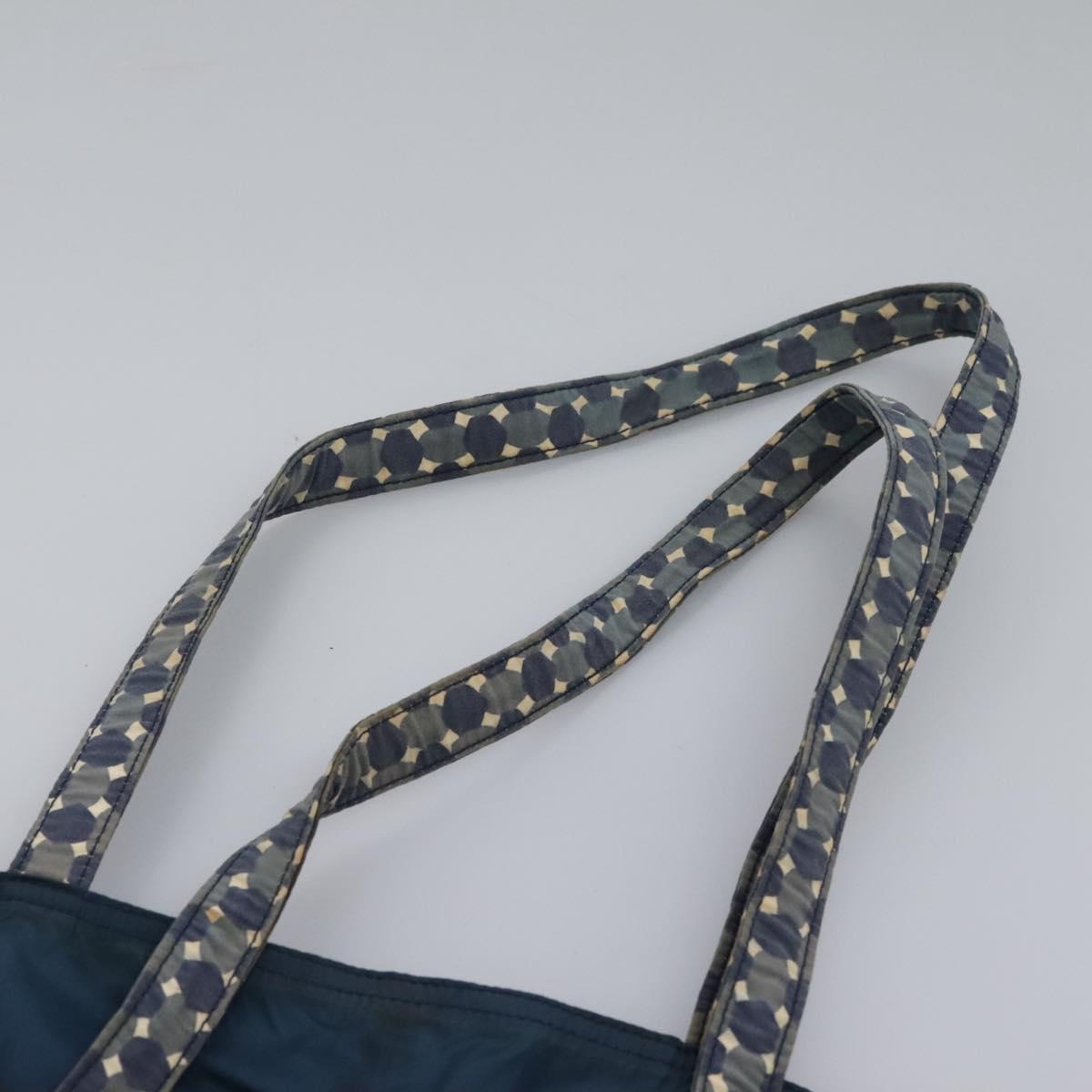 PRADA Tote Bag Nylon Blue Auth nb209