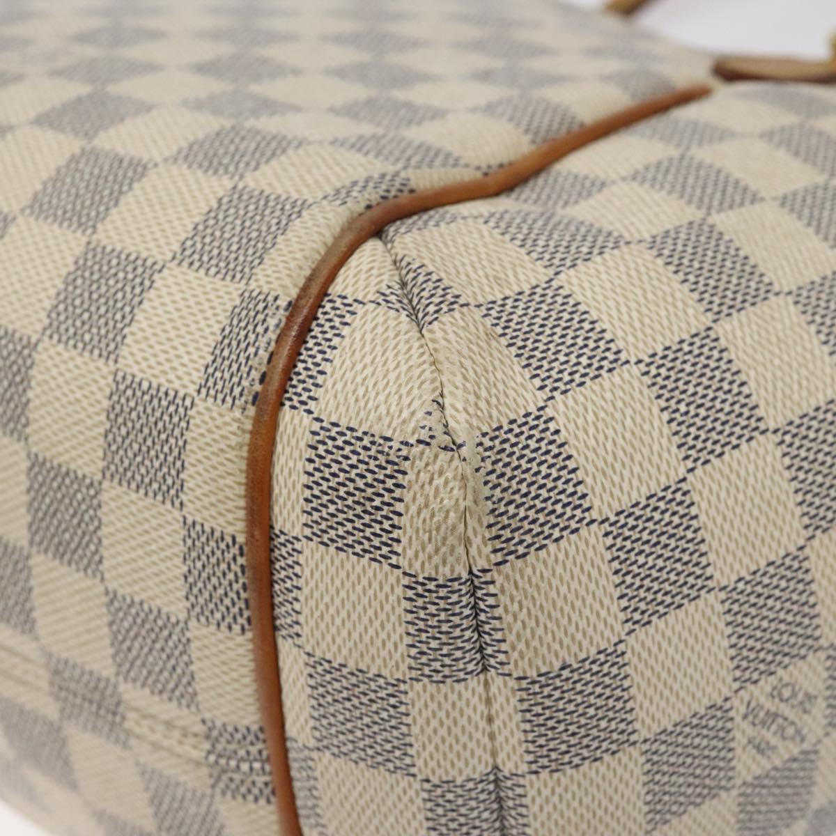 LOUIS VUITTON Damier Azur Totally PM Tote Bag N51261 LV Auth nb286