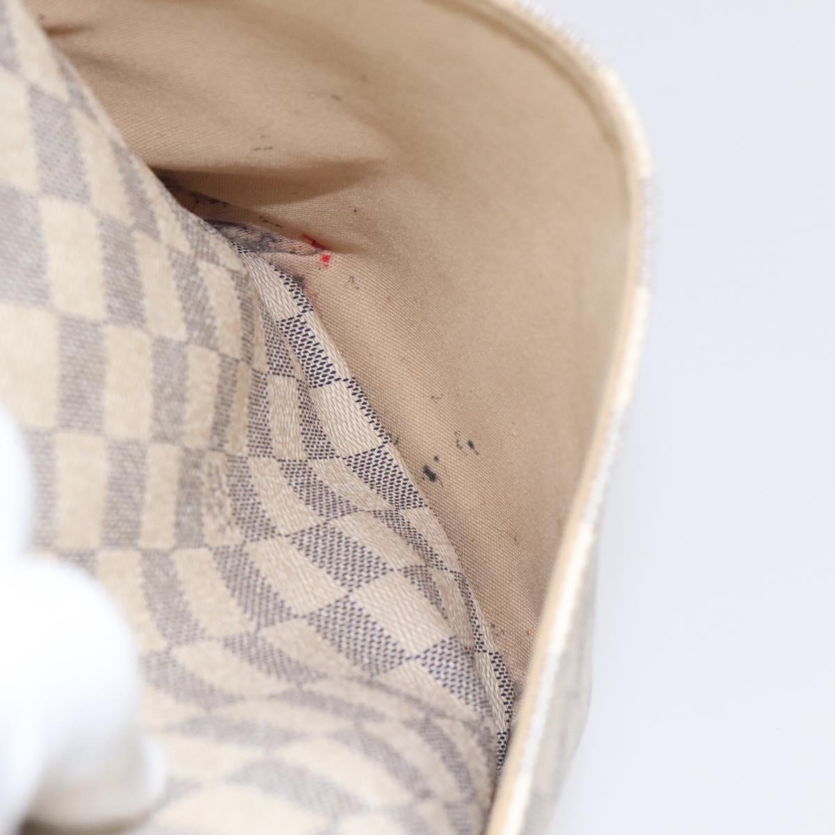 LOUIS VUITTON Damier Azur Totally PM Tote Bag N51261 LV Auth nb286