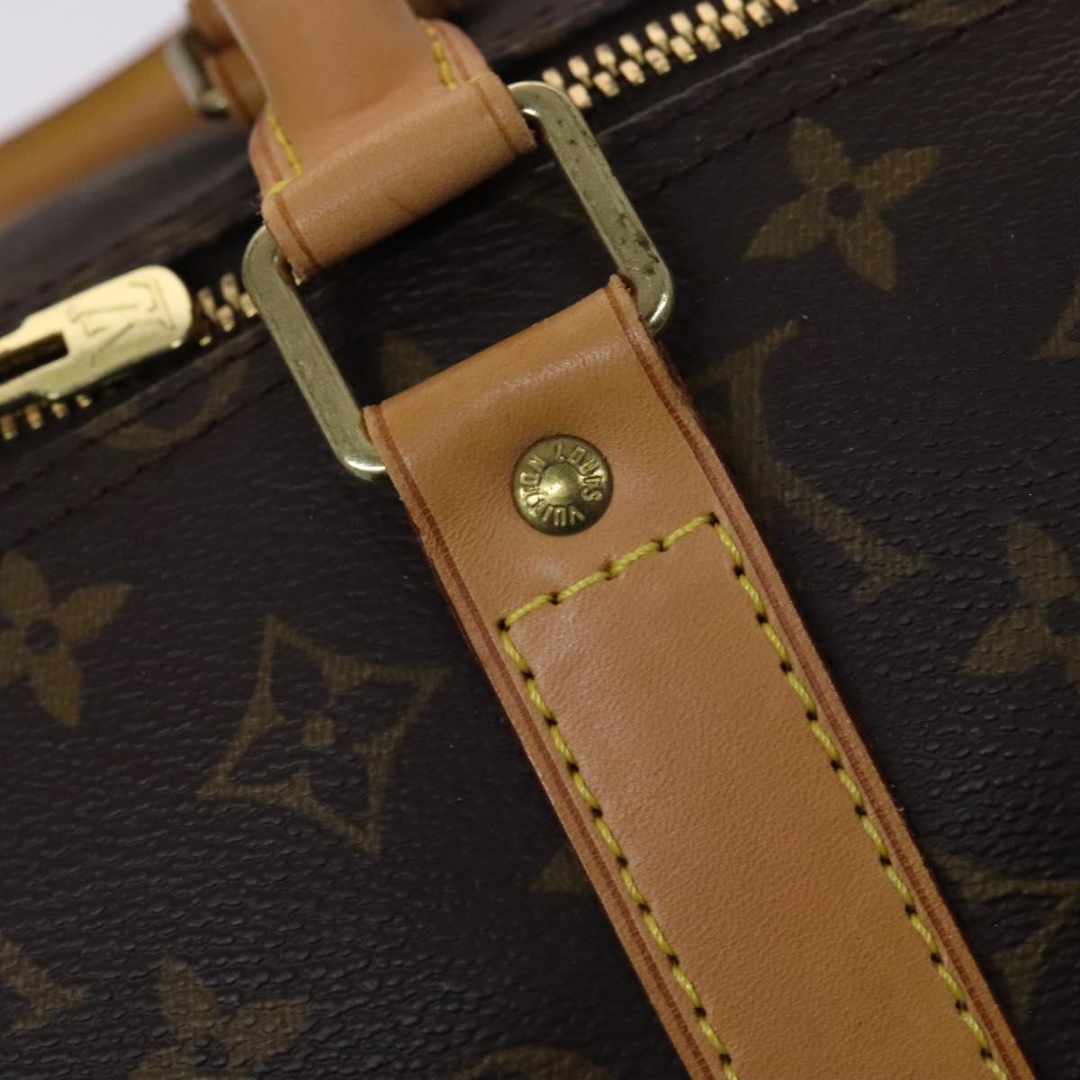 LOUIS VUITTON Monogram Keepall 50 Boston Bag M41426 LV Auth nb289