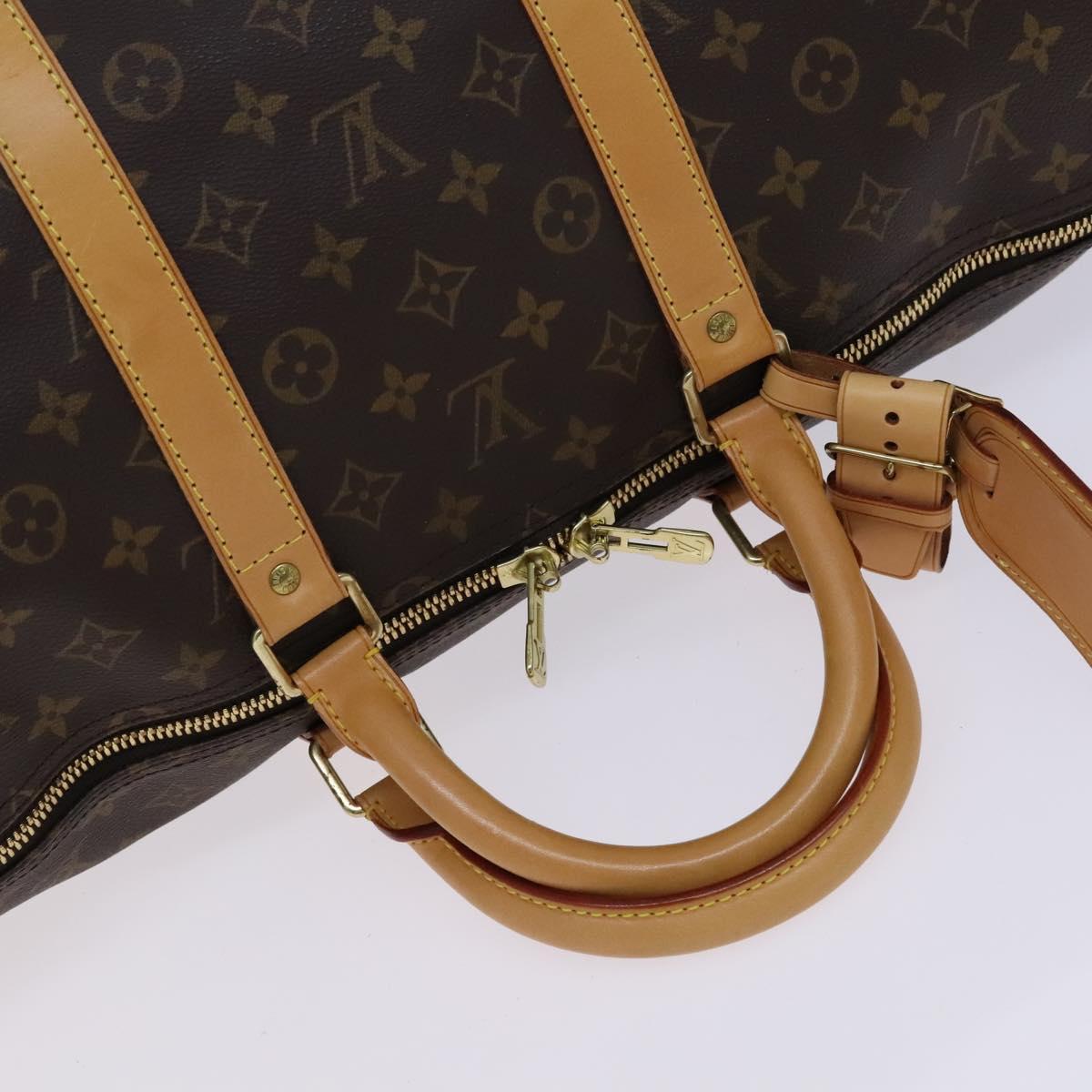 LOUIS VUITTON Monogram Keepall 50 Boston Bag M41426 LV Auth nb289