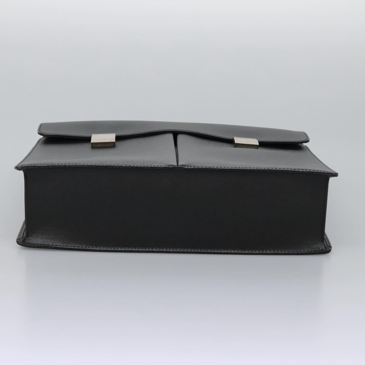 LOUIS VUITTON Taiga Serviette Kazan Business Bag Ardoise M30802 LV Auth nb348