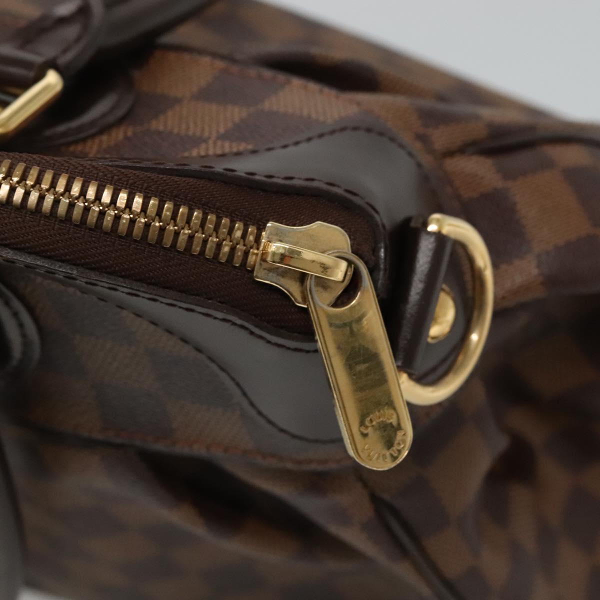 LOUIS VUITTON Damier Ebene Trevi PM Hand Bag 2way N51997 LV Auth nb351AV
