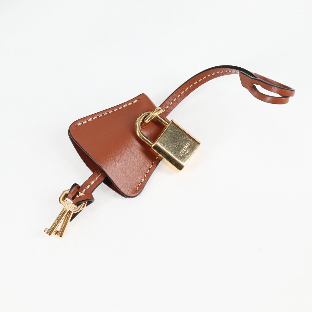 CELINE Triomphe Boston Bag PVC Leather 2way Black Gold Auth nb467M