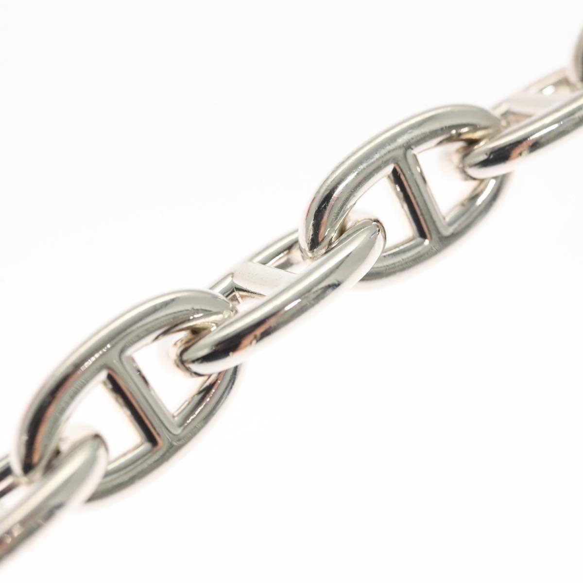 HERMES Chaine d'Ancre MM Bracelet Ag925 Silver Auth nb497SM