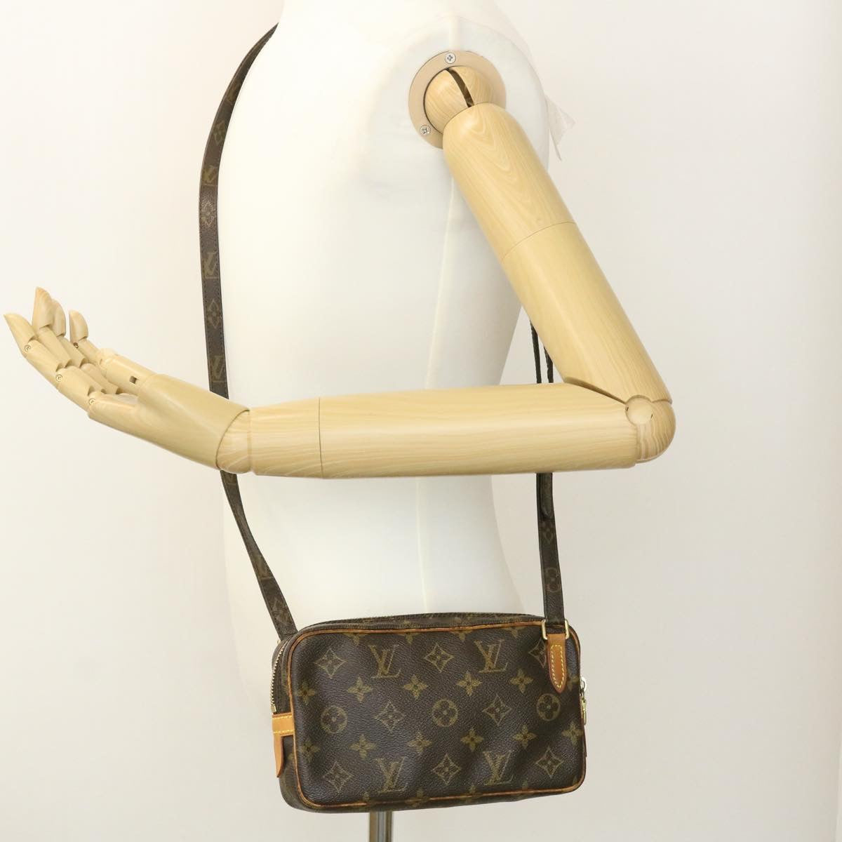 LOUIS VUITTON Monogram Marly Bandouliere Shoulder Bag M51828 LV Auth nh204