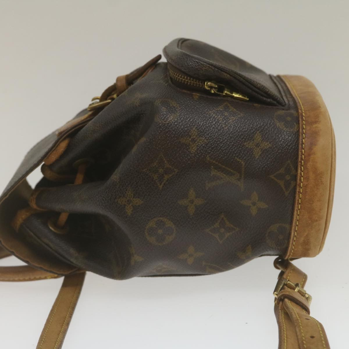 LOUIS VUITTON Monogram Montsouris PM Backpack M51137 LV Auth nh549