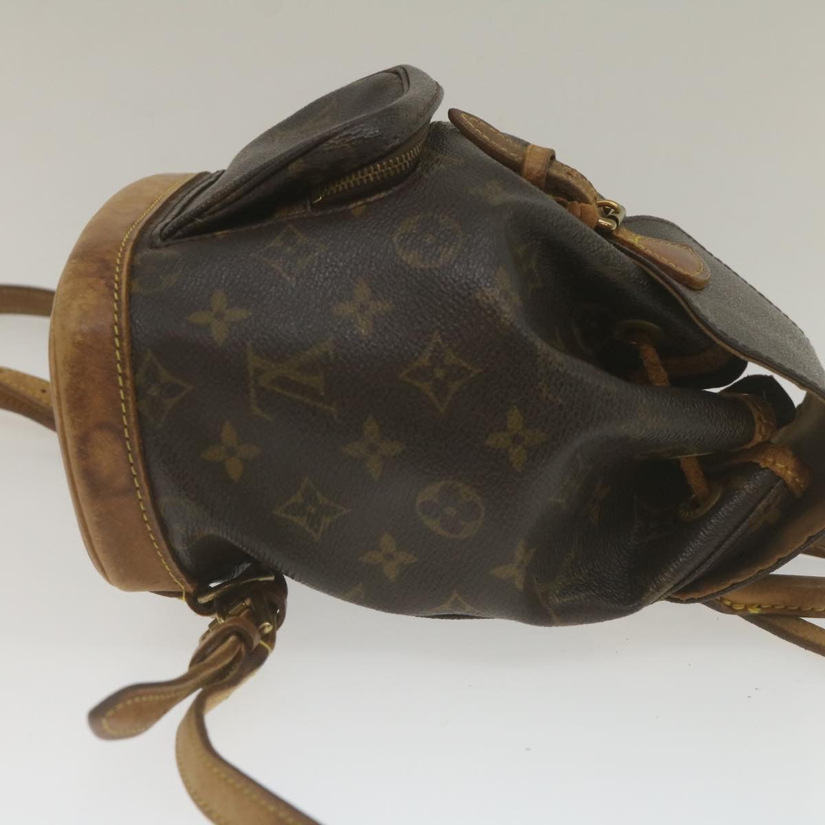 LOUIS VUITTON Monogram Montsouris PM Backpack M51137 LV Auth nh549