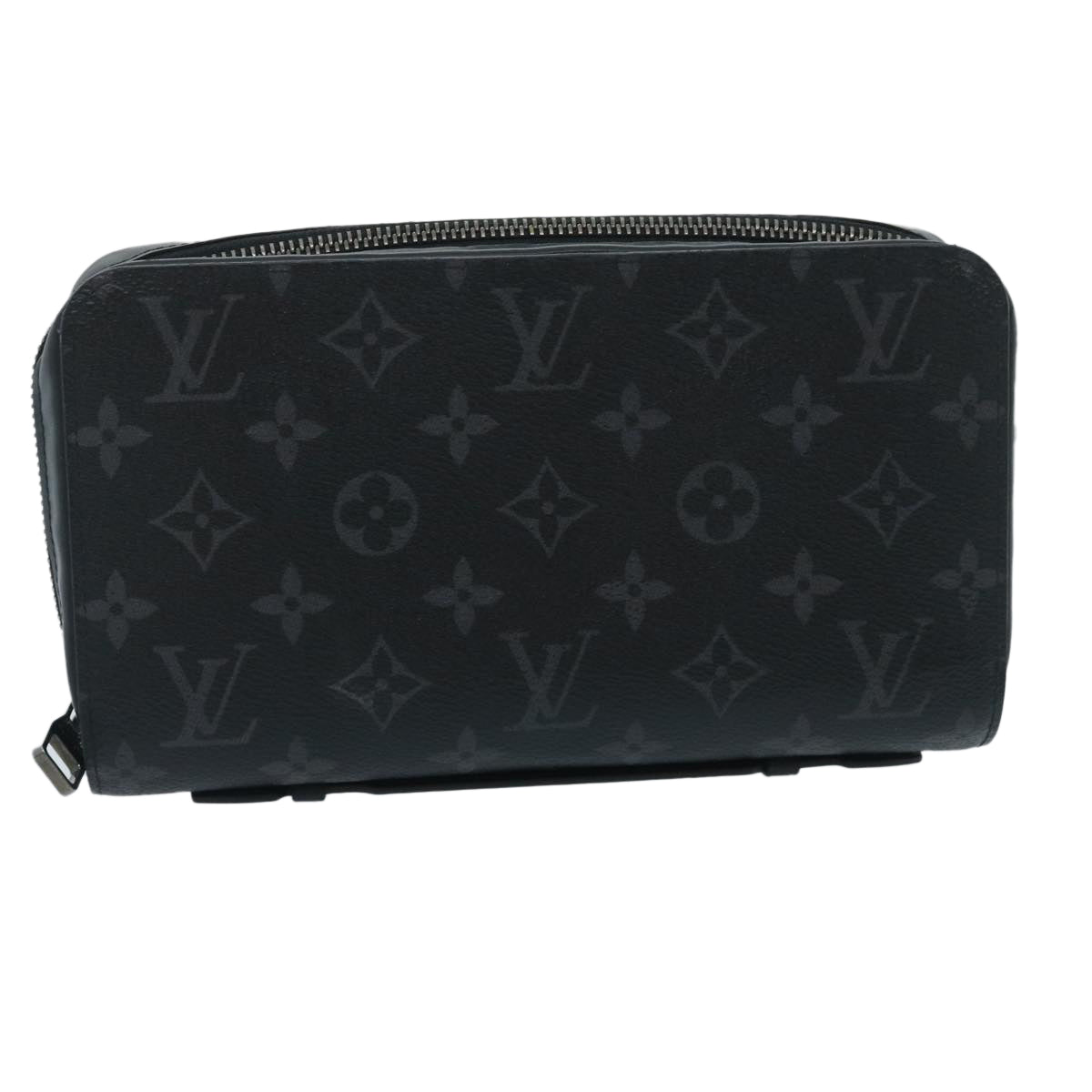 LOUIS VUITTON Monogram Eclipse Zippy XL Travel Case M61698 LV Auth ni299