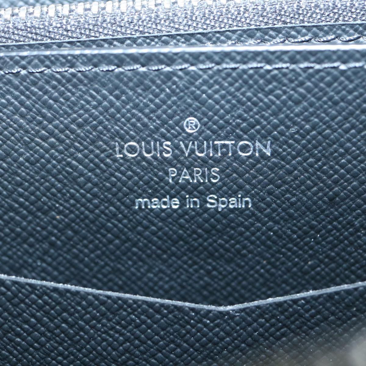 LOUIS VUITTON Monogram Eclipse Zippy XL Travel Case M61698 LV Auth ni299