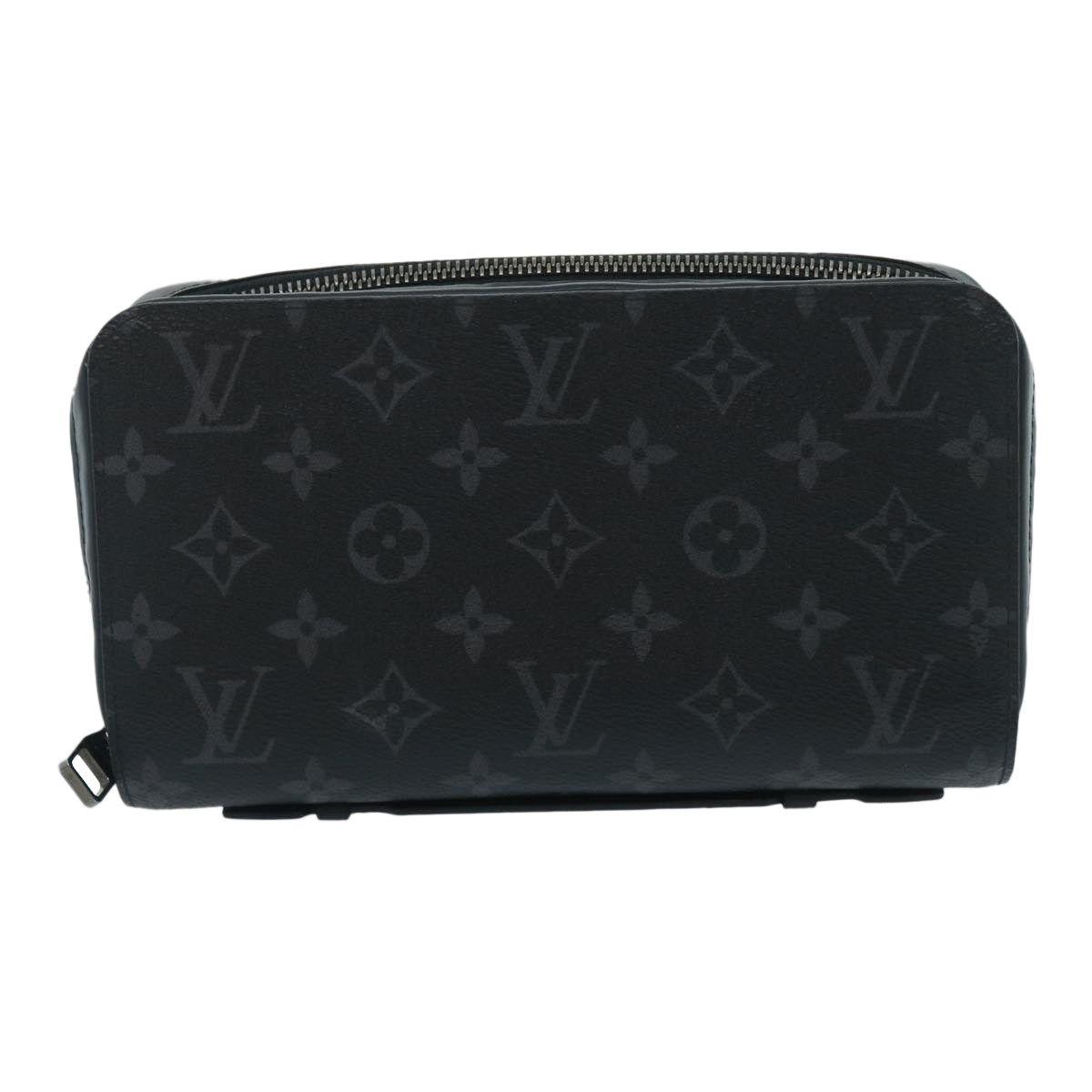 LOUIS VUITTON Monogram Eclipse Zippy XL Travel Case M61698 LV Auth ni299