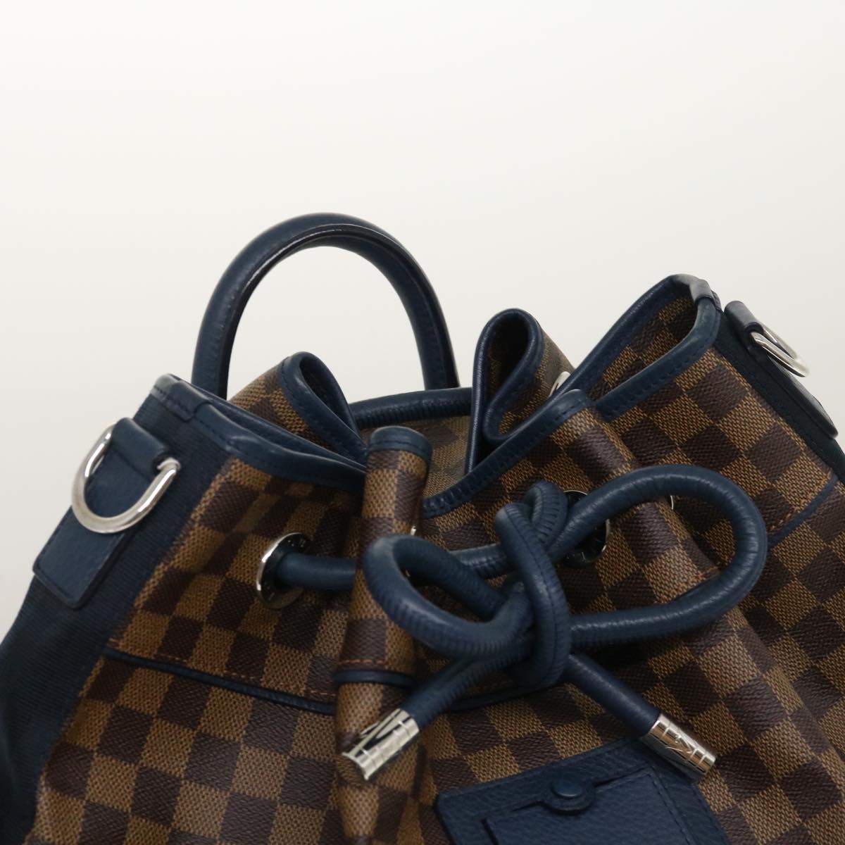 LOUIS VUITTON Damier Ebene Sac Maran Backpack N41237 LV Auth 34512A