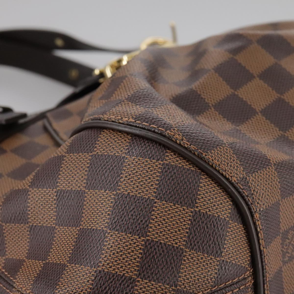 LOUIS VUITTON Damier Ebene Sistina PM Tote Bag N41524 LV Auth PP111V