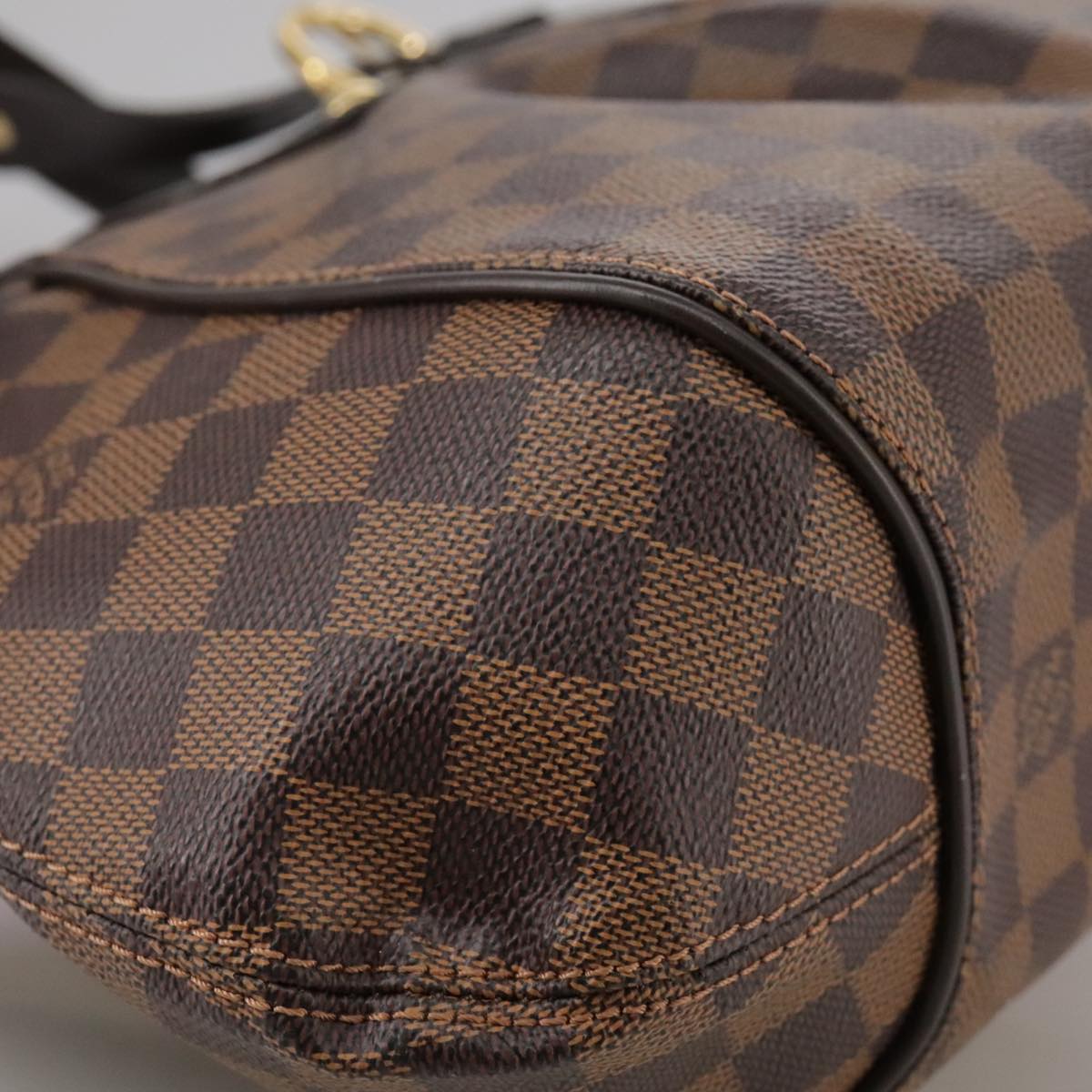 LOUIS VUITTON Damier Ebene Sistina PM Tote Bag N41524 LV Auth PP111V